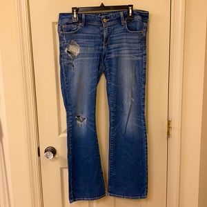 American Eagle slim bootcut jeans - size 10